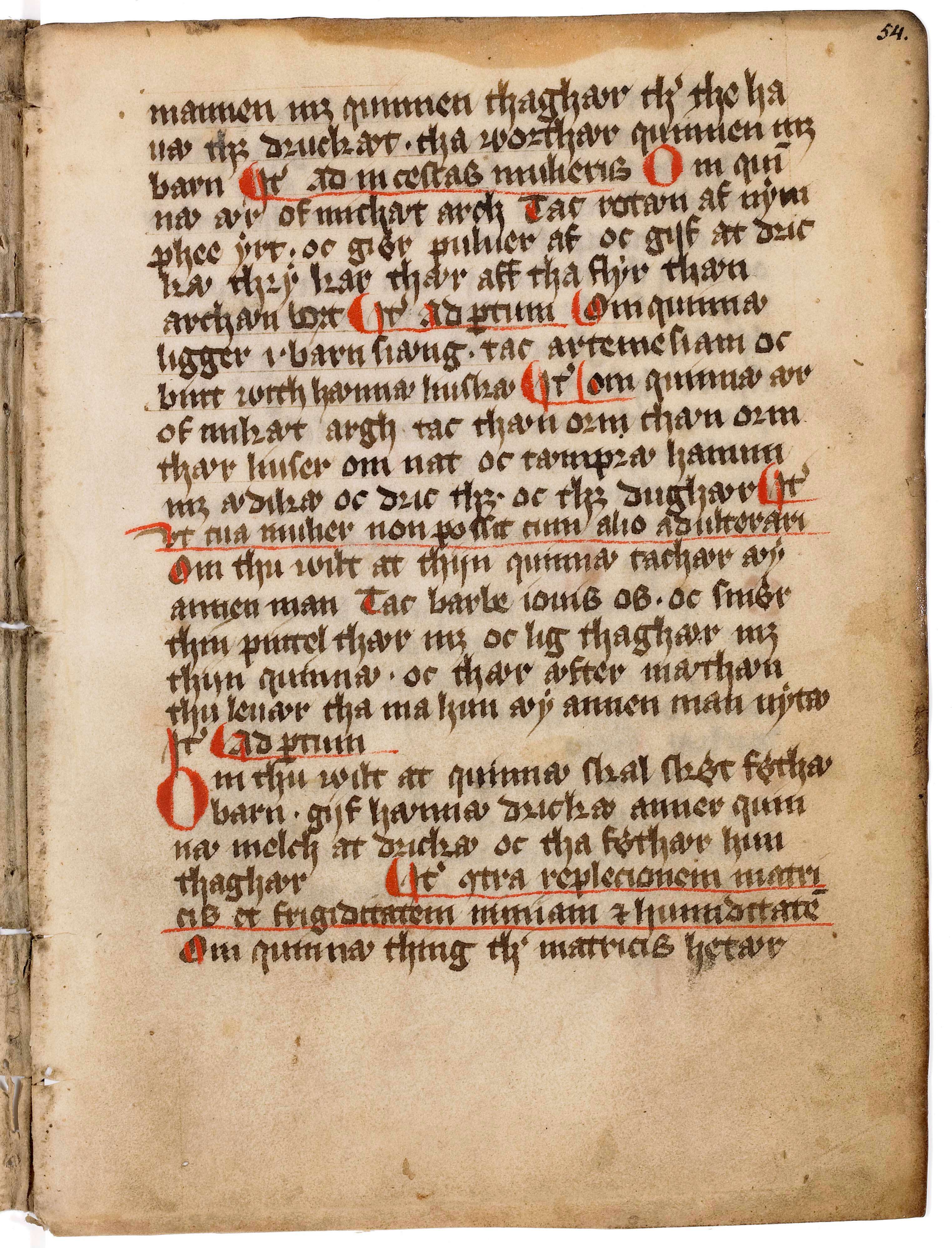 Håndskriftsblad